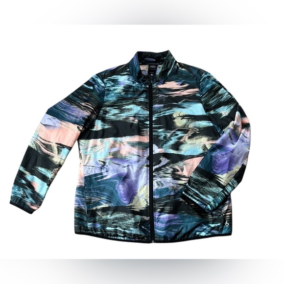Torrid Happy Camper Polyester Woven Lightweight Active Jacket Sz 0/L/12 - Picture 2 of 10
